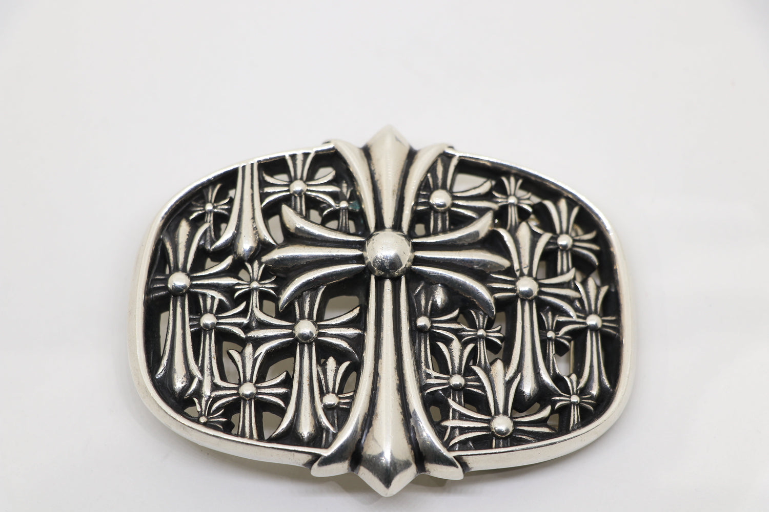 How We Identified a Fake Chrome Hearts Destroyer Belt and Cemetery Buckle