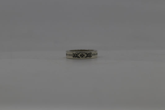Chrome Hearts Dagger 6MM Spacer Ring Size 9.5