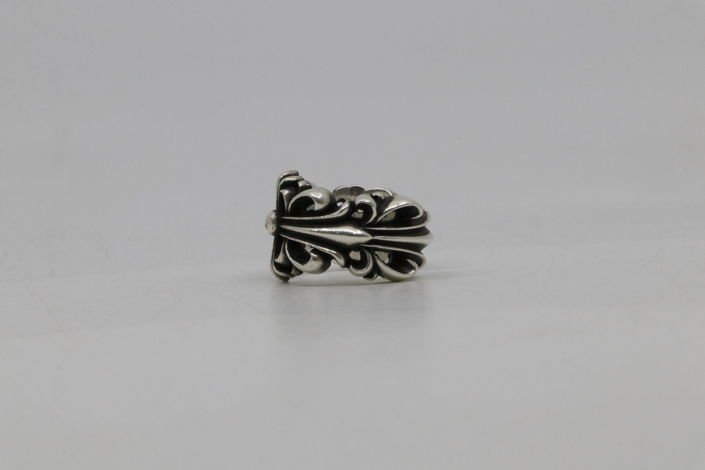 Chrome Hearts Double Floral Ring Size 7.5