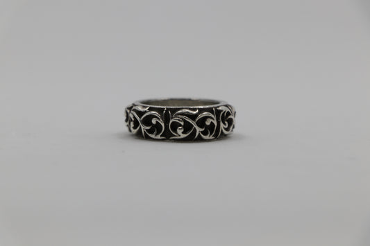 Chrome Hearts Silver Eternity Vine Ring Size 8.5 | AVNTGRDNY NYC