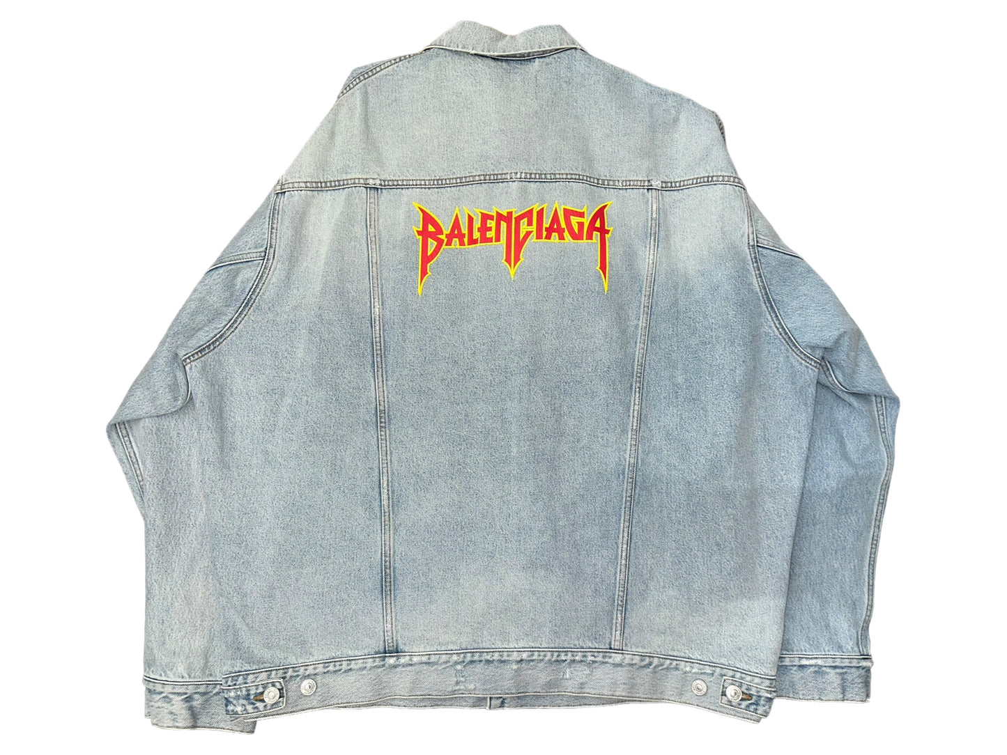 Balenciaga Heavy Metal Jean Jacket
