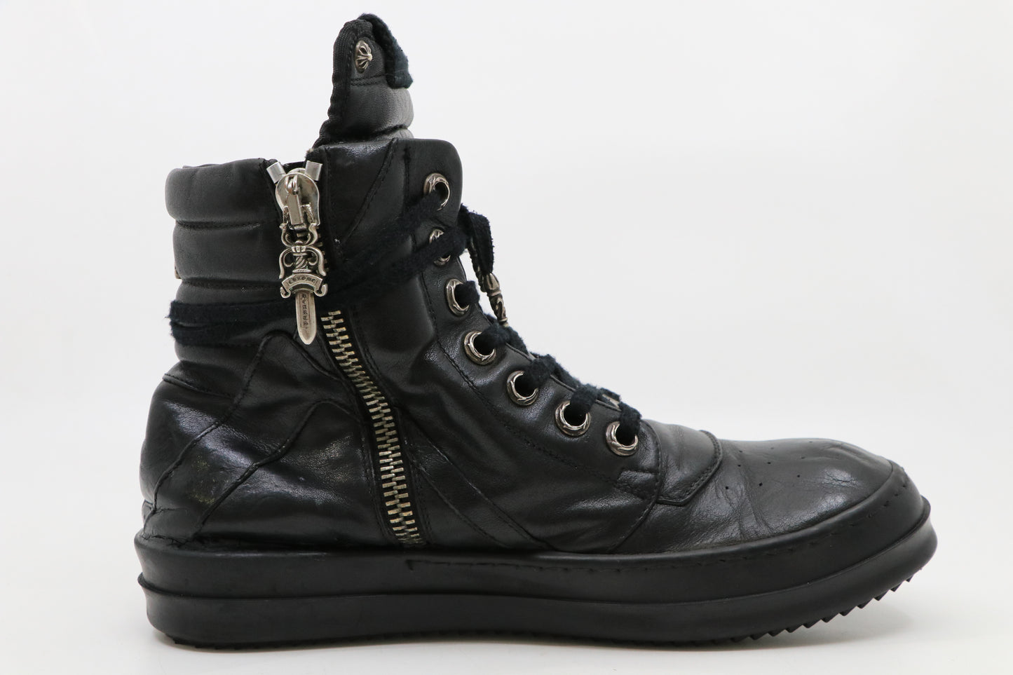 Chrome Hearts x Rick Owens Geobasket Black Size 41.5