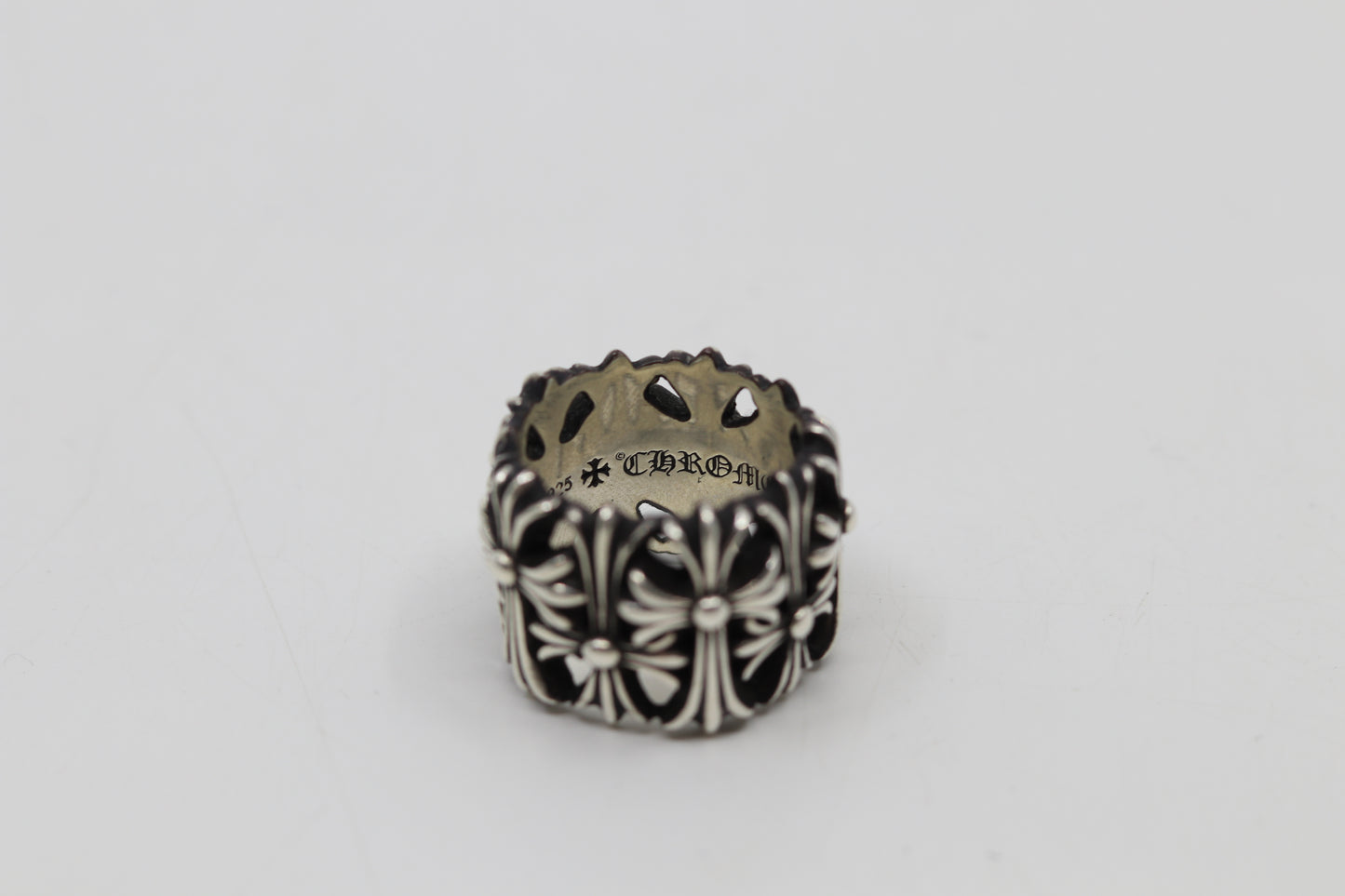 Chrome Hearts Cemetary Ring Round Size 10.5