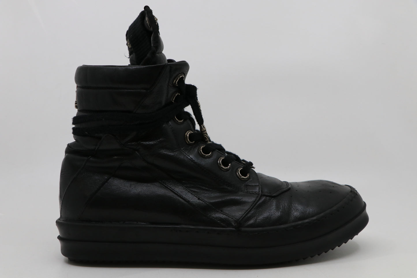 Chrome Hearts x Rick Owens Geobasket Black Size 41.5