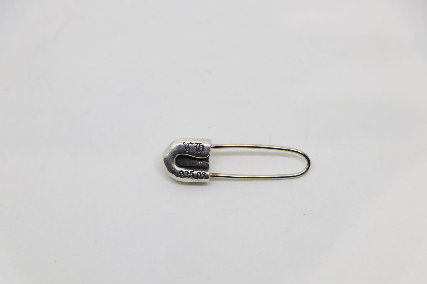 Chrome Hearts Safety Pin Earring Sterling Silver | AVNTGRDNY NYC