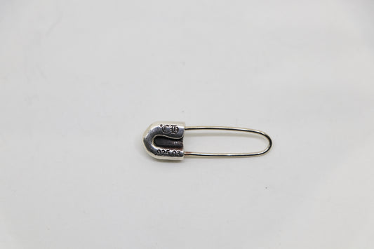 Chrome Hearts Safety Pin Earring Sterling Silver | AVNTGRDNY NYC