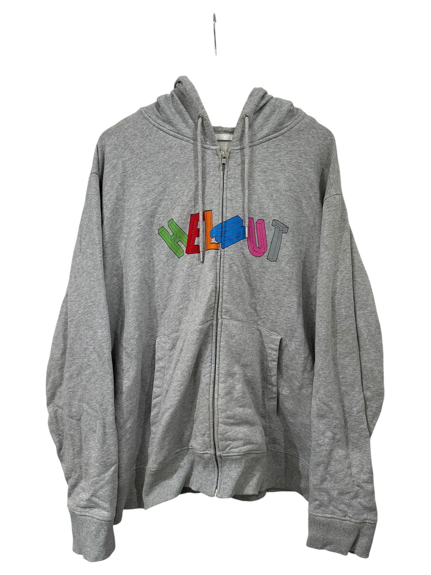 Helmut Lang 3D Zip Up Hoodie Size XL