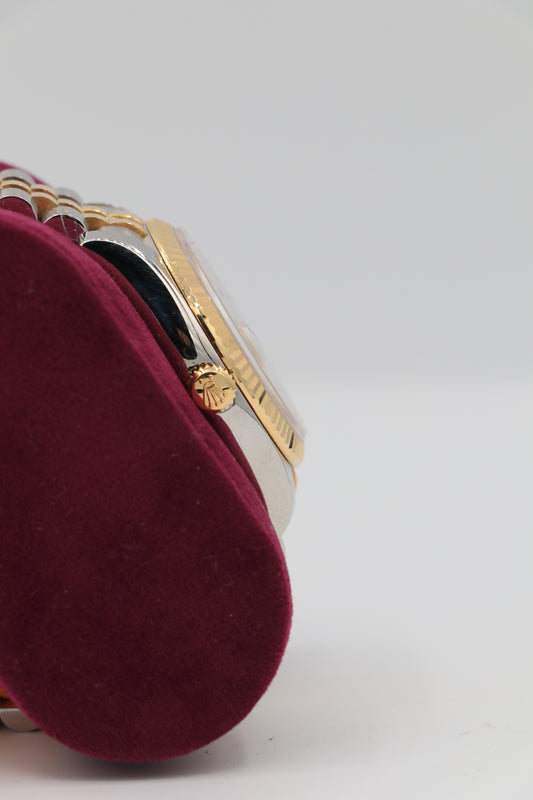 Rolex Date Just 116233 Roman Champagne Dial