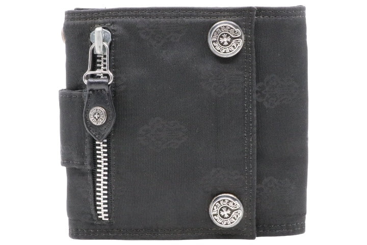 Chrome Hearts 3 Fold Nylon Wallet