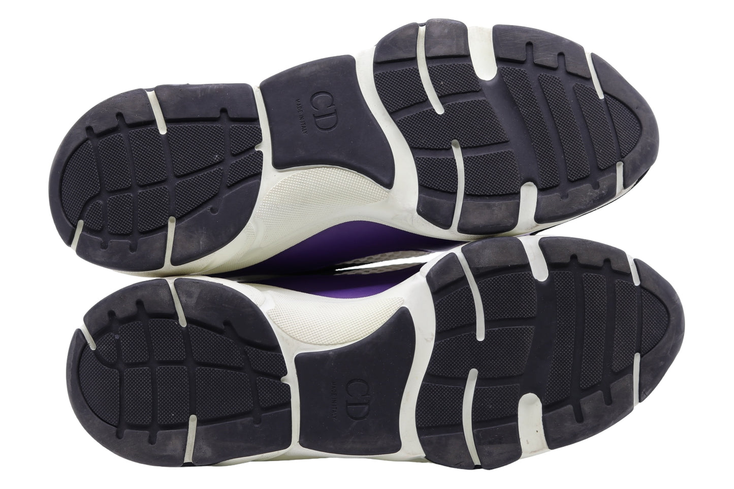 Dior B22 Sneaker White/Purple/Yellow Size 44