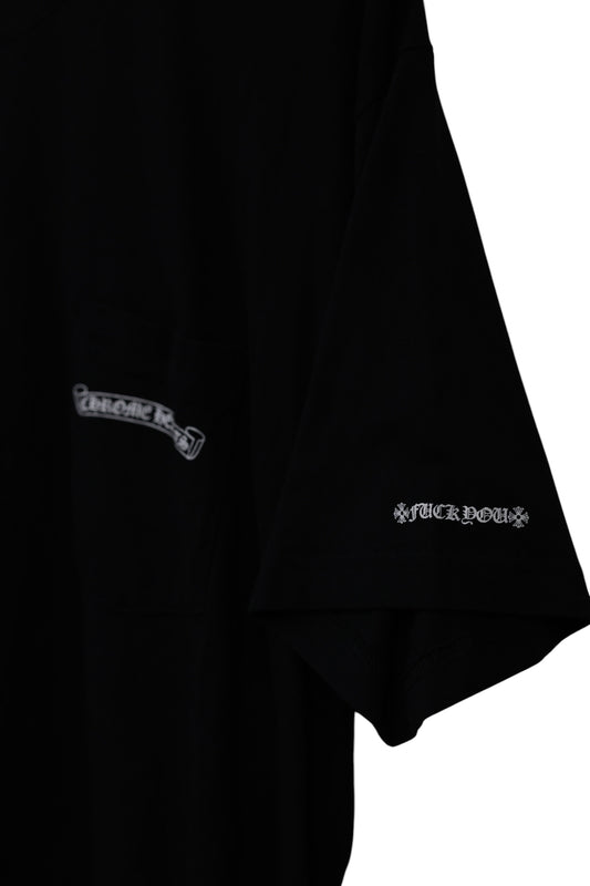 Chrome Hearts Fuck You Pocket T-Shirt Black Size XXL | AVNTGRDNY NYC