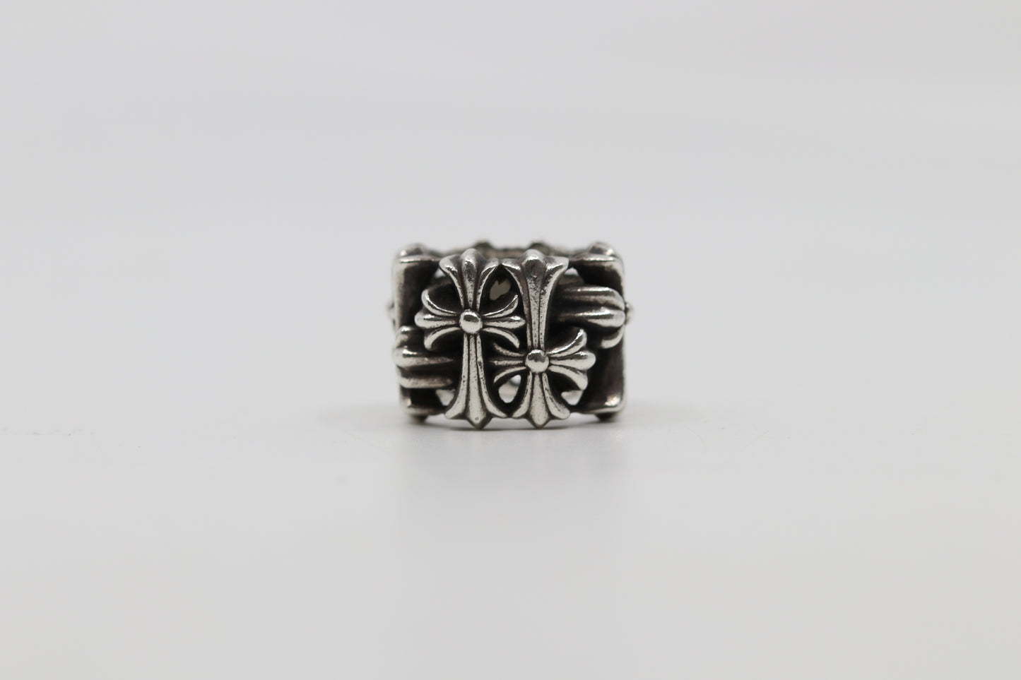 Chrome Hearts Square Cemetary Ring Size 12