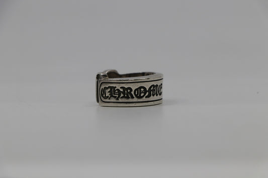Chrome Hearts Scroll Ring Size 9