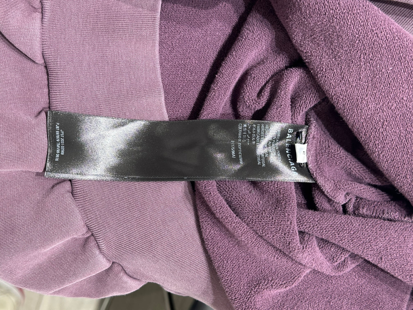 Balenciaga College Hoodie Size 2