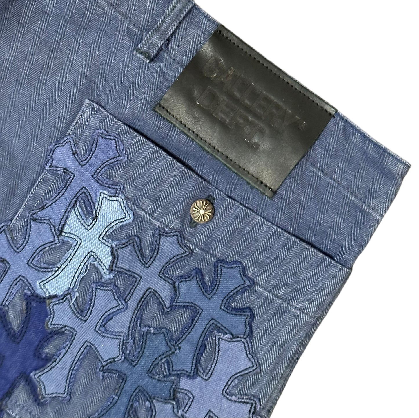 Chrome Hearts x Gallery Dept Flared French Work Jeans Size 40