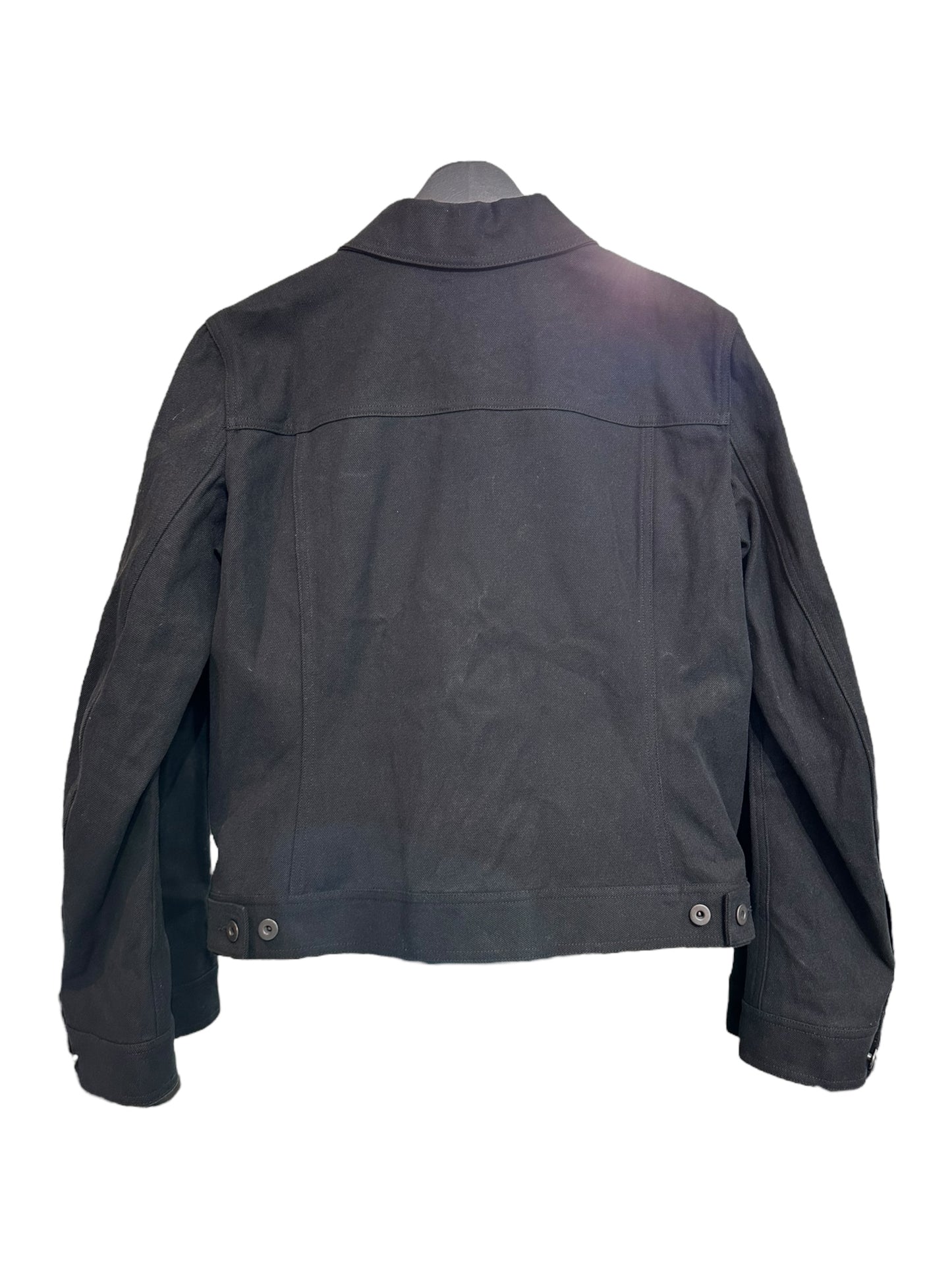 Rick Owens DRKSHDW FW24 Black Button Jacket Size 50