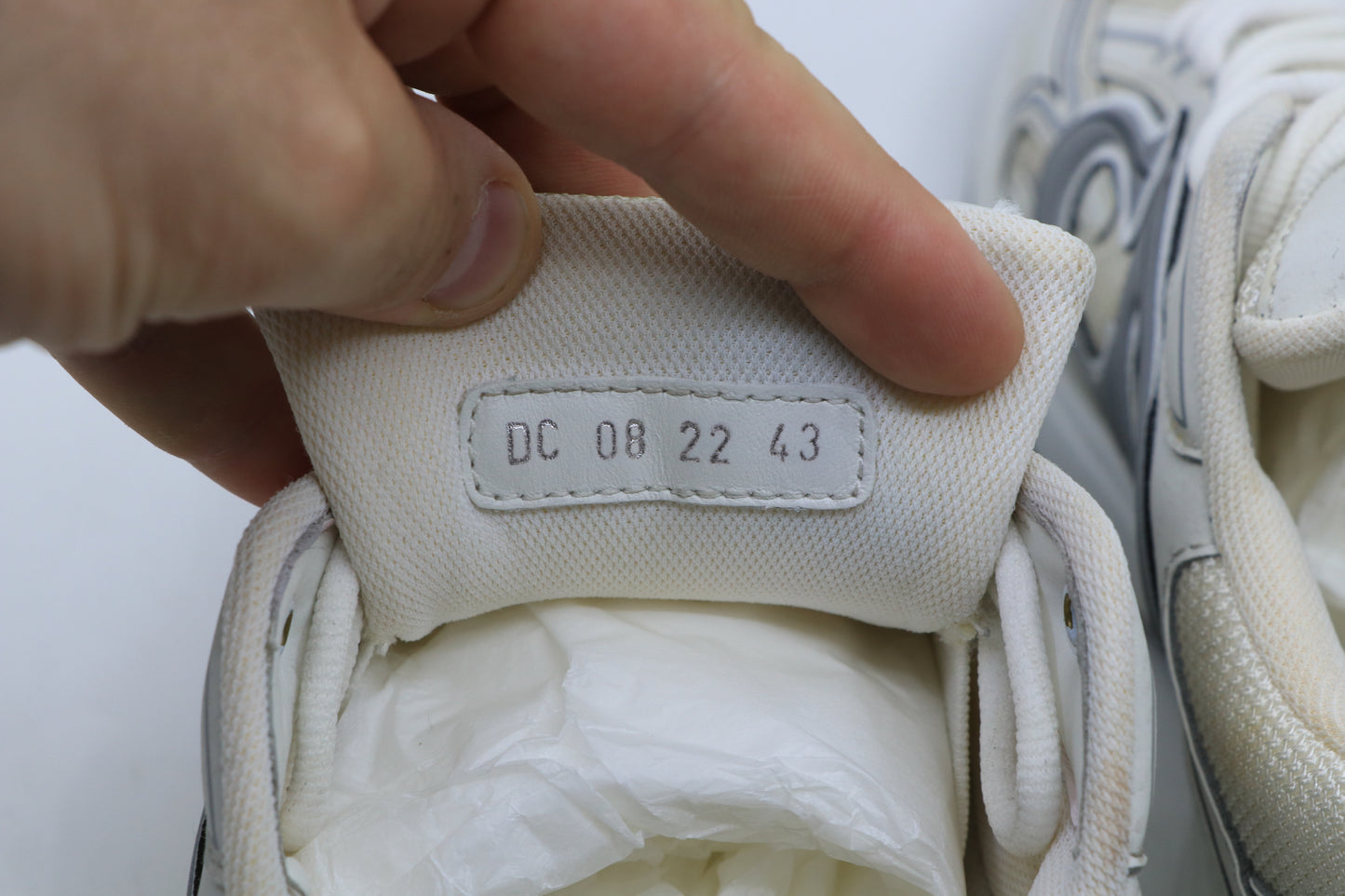 Dior B30 White/Grey Size 43