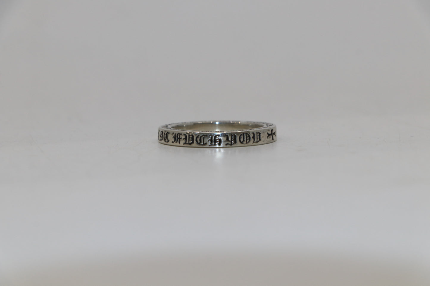 Chrome Hearts NYC Fuck You 3MM Spacer Ring Size 11