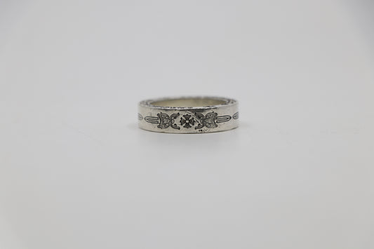 Chrome Hearts 6mm Dagger Spacer Ring Size 8.5