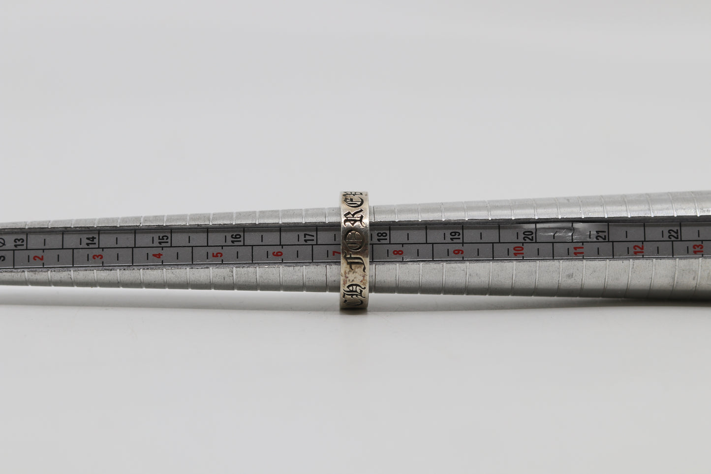 Chrome Hearts Forever 6MM Spacer Ring Size 7