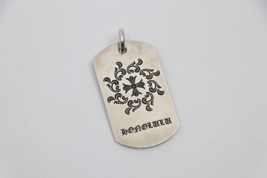 Chrome Hearts Honolulu Exclusive Dogtag