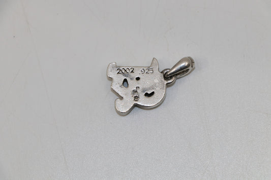 Chrome Hearts Factory Set Diamond “A” Pendant