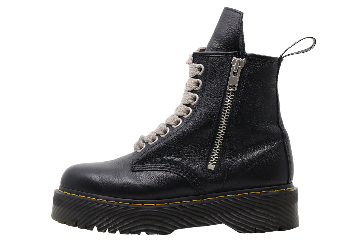 Rick Owens x Dr.Martens Quad Sole Jumbo Lace Boot Size 44