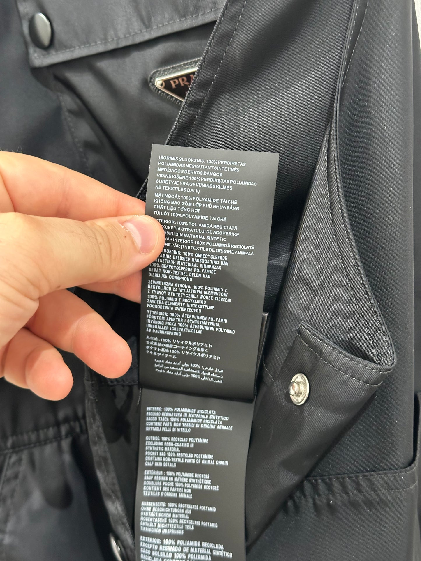 Prada Re-Nylon Overalls Size 52