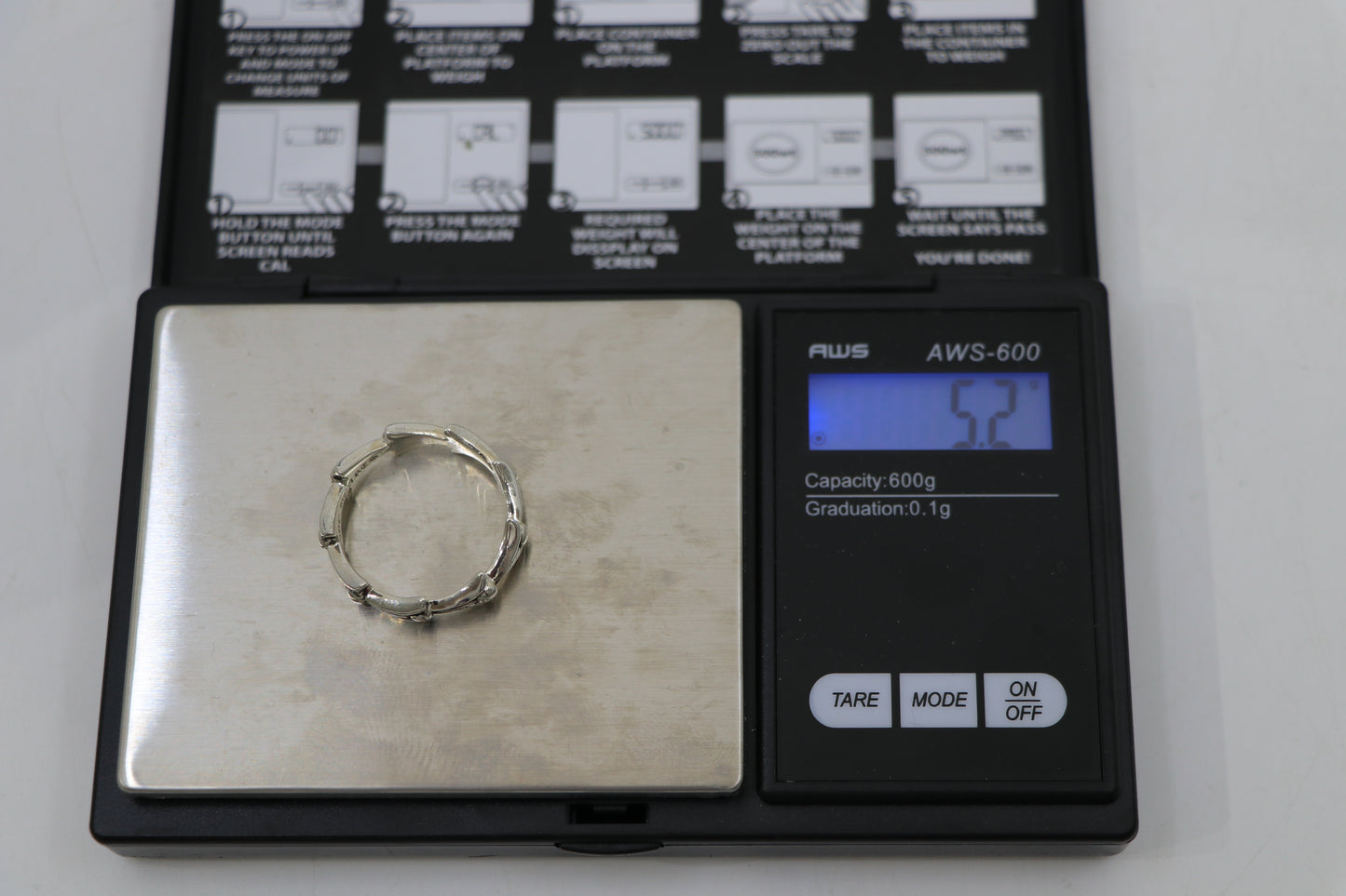 Chrome Hearts Crosstail Ring Size 11