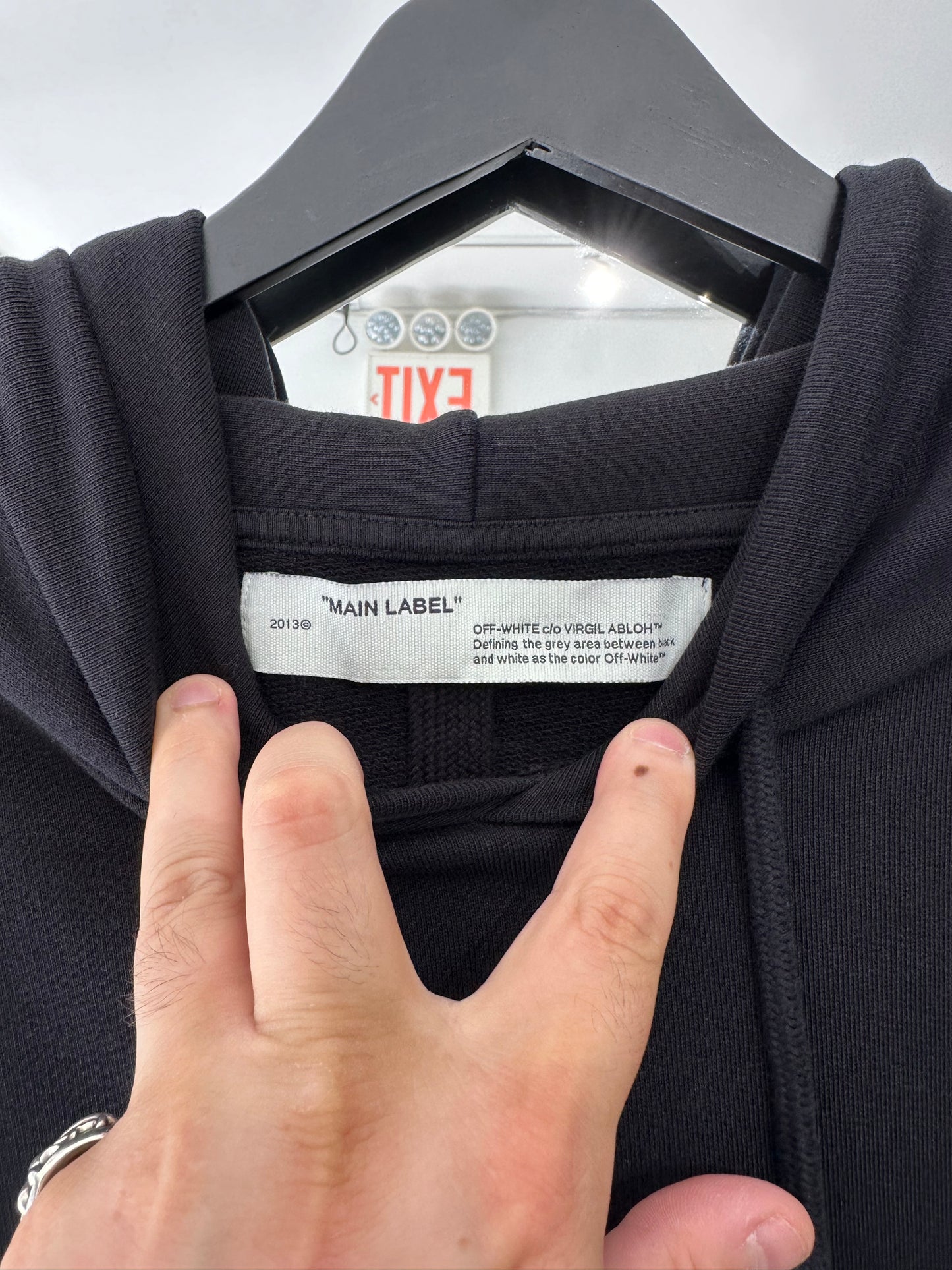 Off-White Caravaggio Hoodie Size XL