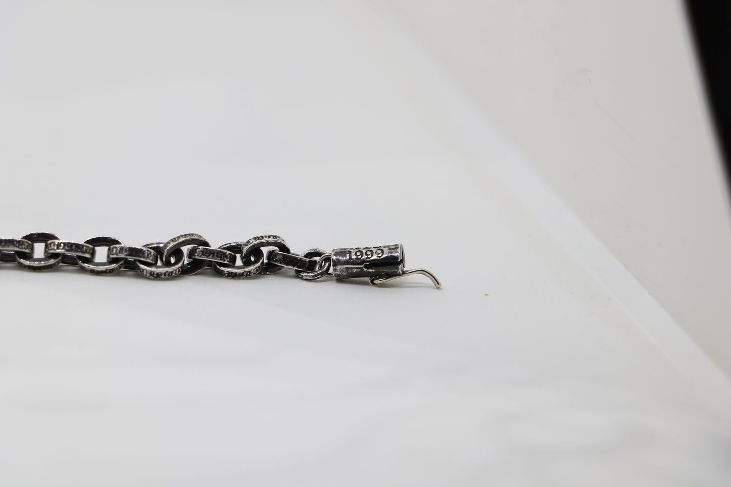 Chrome Hearts 8” Paper Chain Bracelet Sterling Silver | AVNTGRDNY NYC
