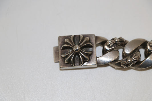 Chrome Hearts Fancy Link Box ID Bracelet 12 Link