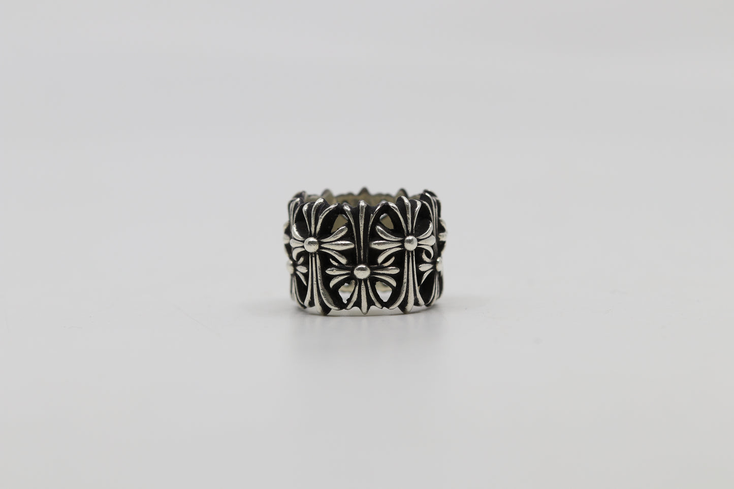 Chrome Hearts Cemetary Ring Round Size 10.5