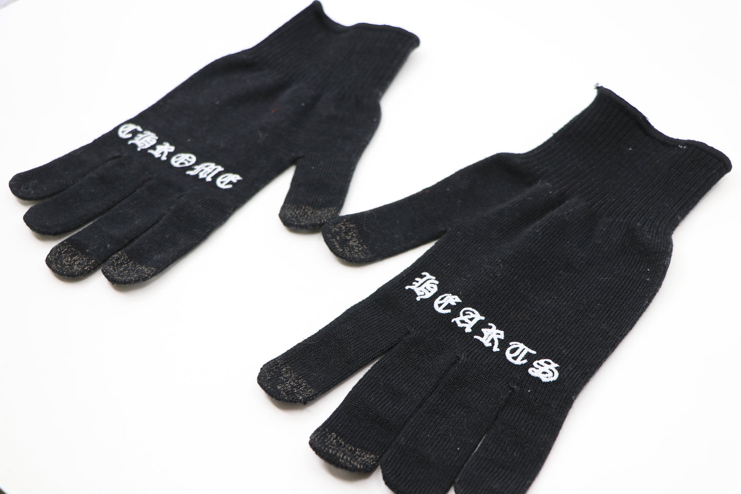 Chrome Hearts Gloves Black Size Medium