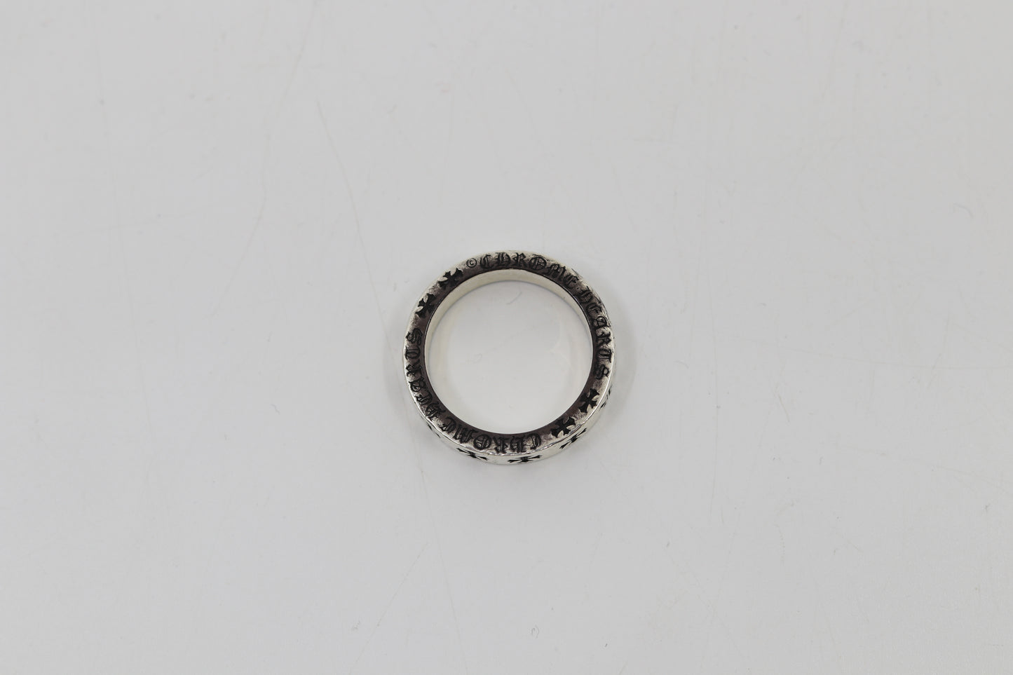 Chrome Hearts “Forever” 6MM Spacer Ring Size 10