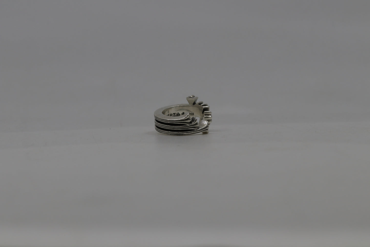Chrome Hearts Triple Cross Ring Size 8