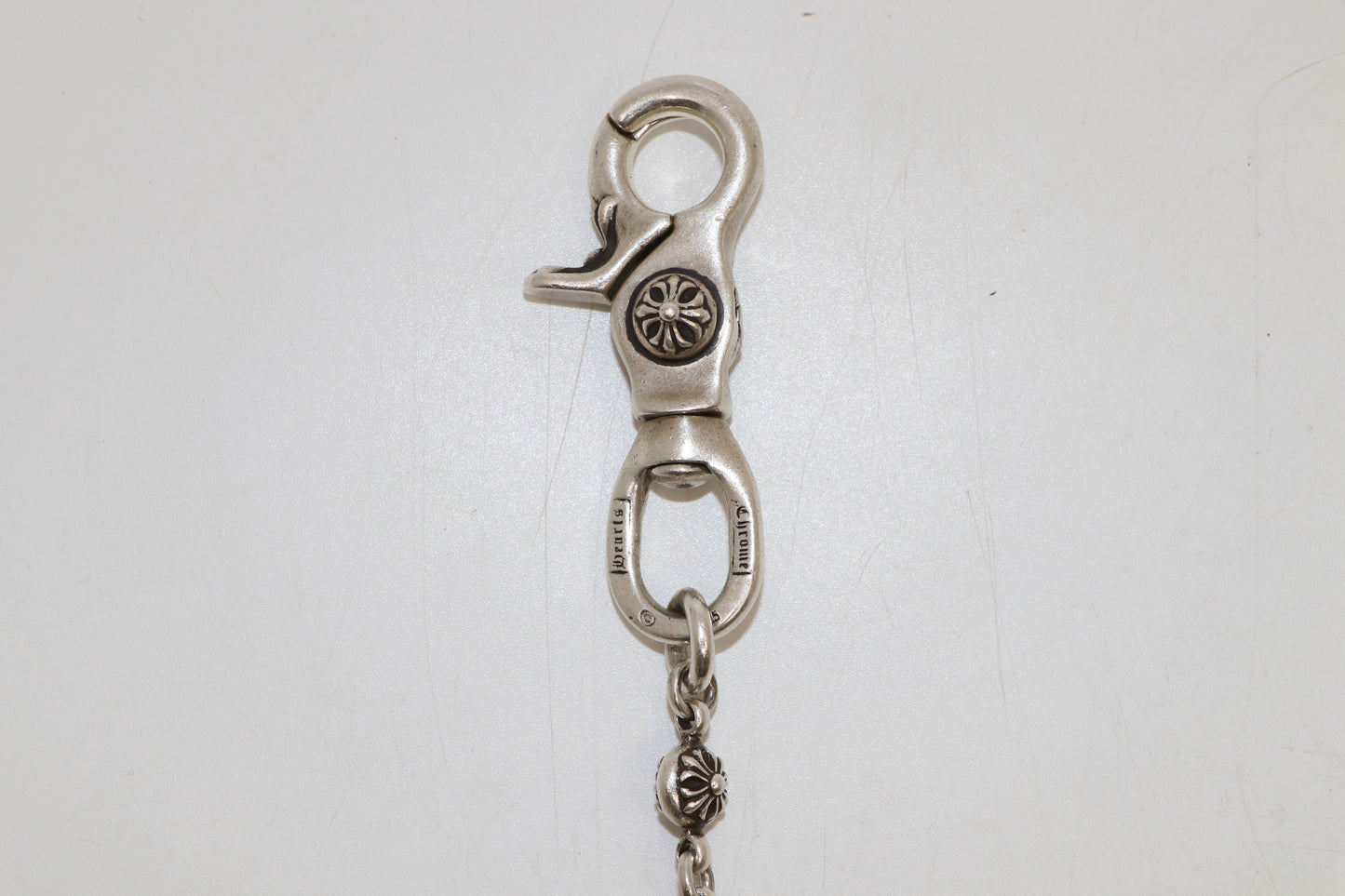 Chrome Hearts Multi Motif Crossball Wallet Chain 24”