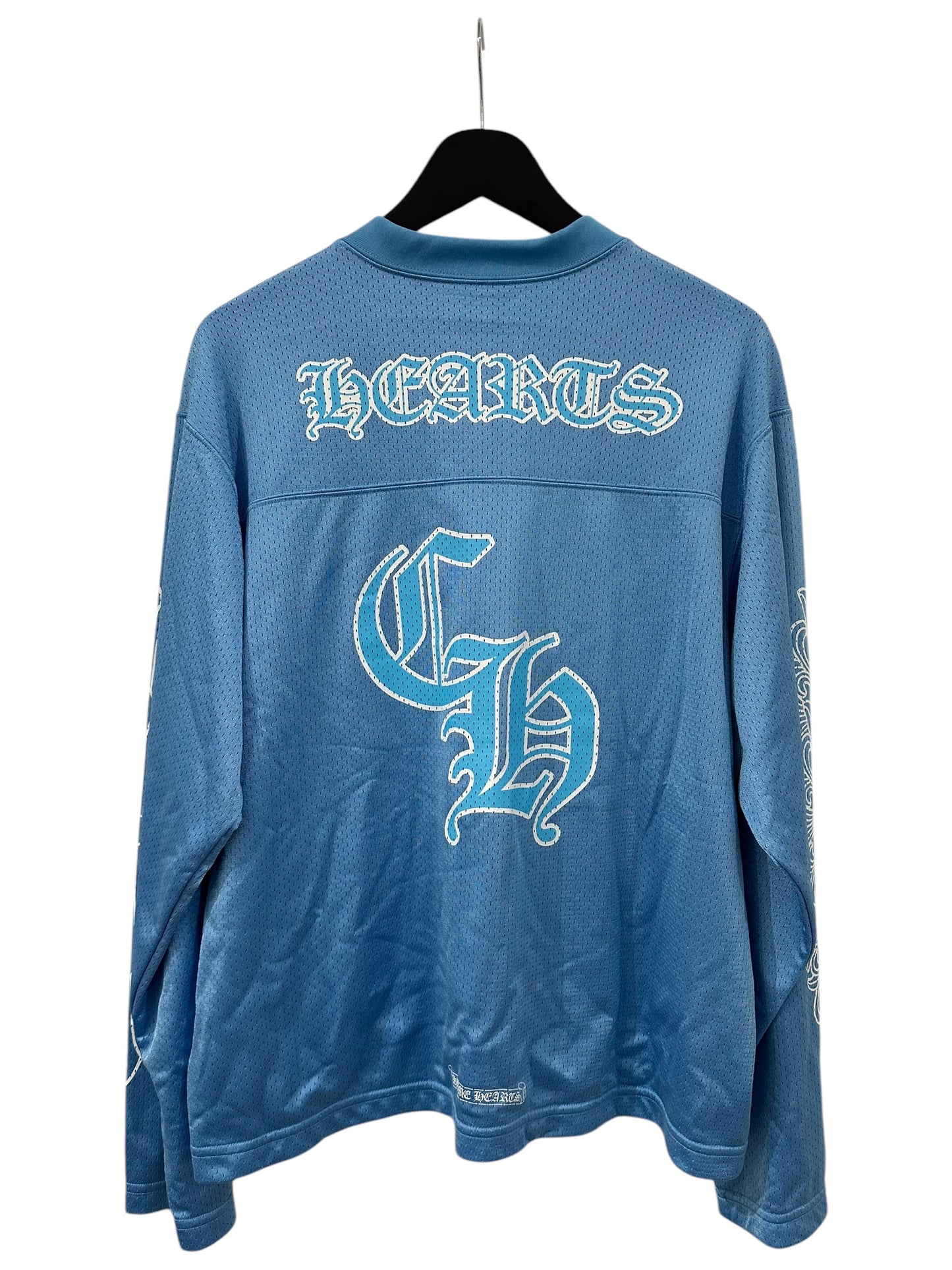 Chrome Hearts Mesh Jersey Blue Size M