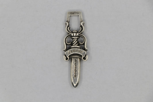 Chrome Hearts No. 10 Dagger Pendant Sterling Silver | AVNTGRDNY NYC