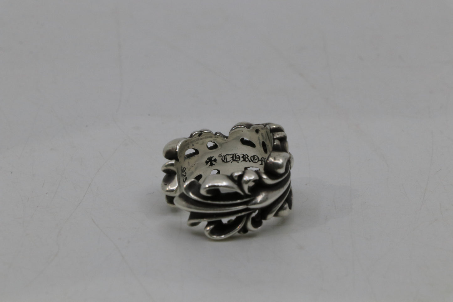 Chrome Hearts Double Floral Ring Size 7.5