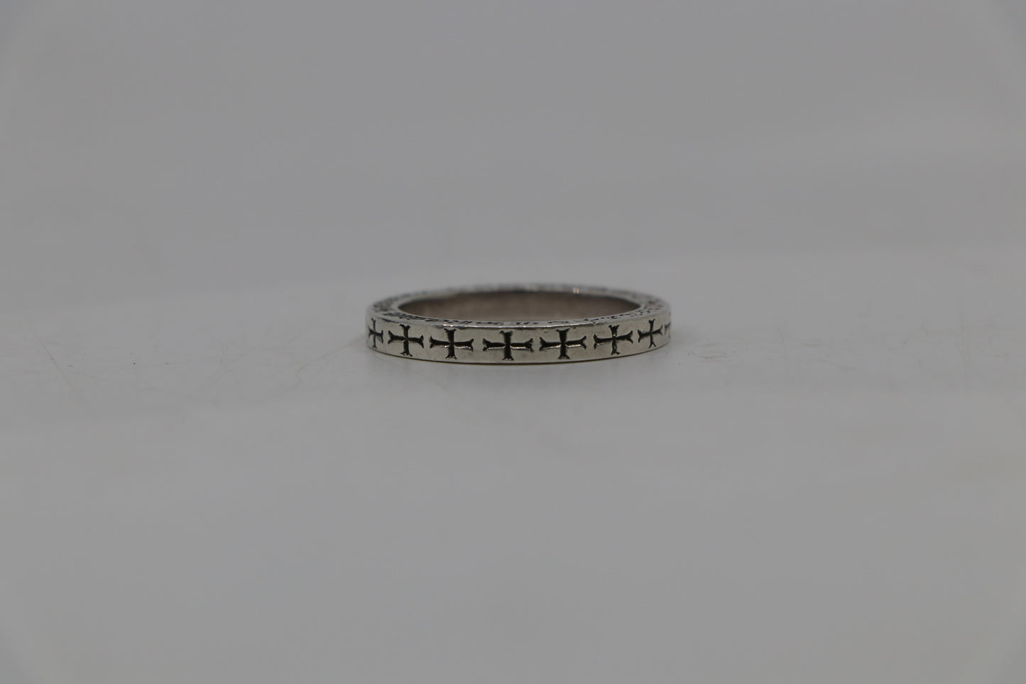 Chrome Hearts 3MM Spacer Ring Fuck You Size 11