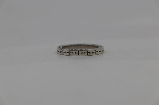 Chrome Hearts 3MM Spacer Ring Fuck You Size 11