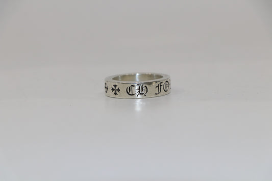 Chrome Hearts Forever 6MM Spacer Ring Size 8