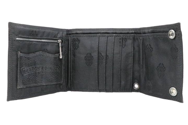 Chrome Hearts 3 Fold Nylon Wallet
