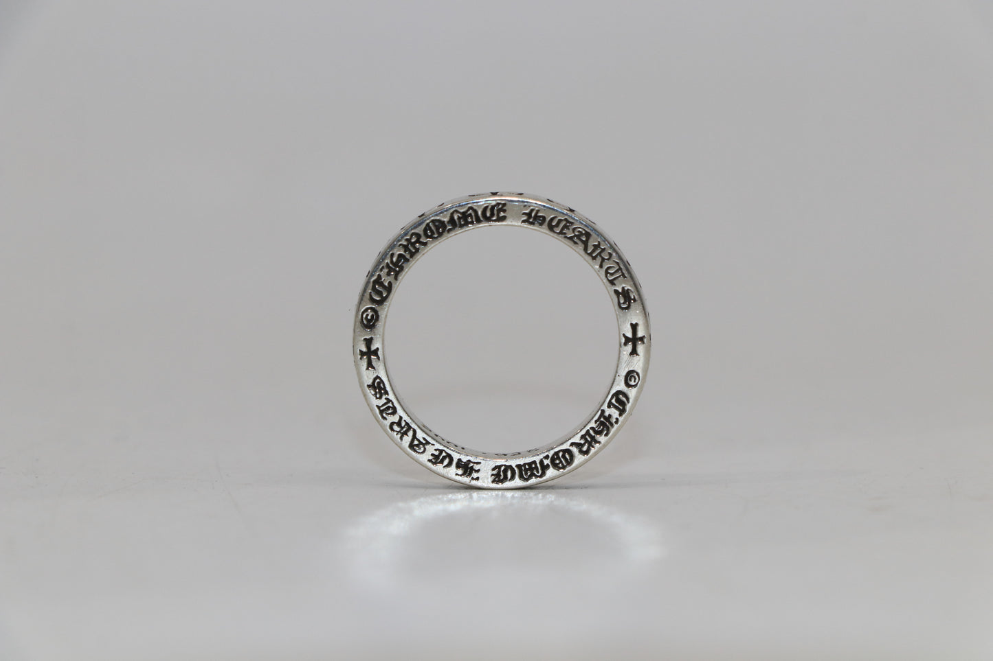 Chrome Hearts NYC Fuck You 3MM Spacer Ring Size 11