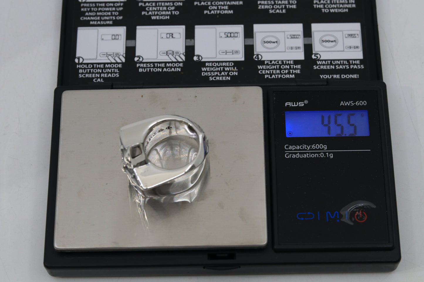 Chrome Hearts Large Star Ring Size 8.5