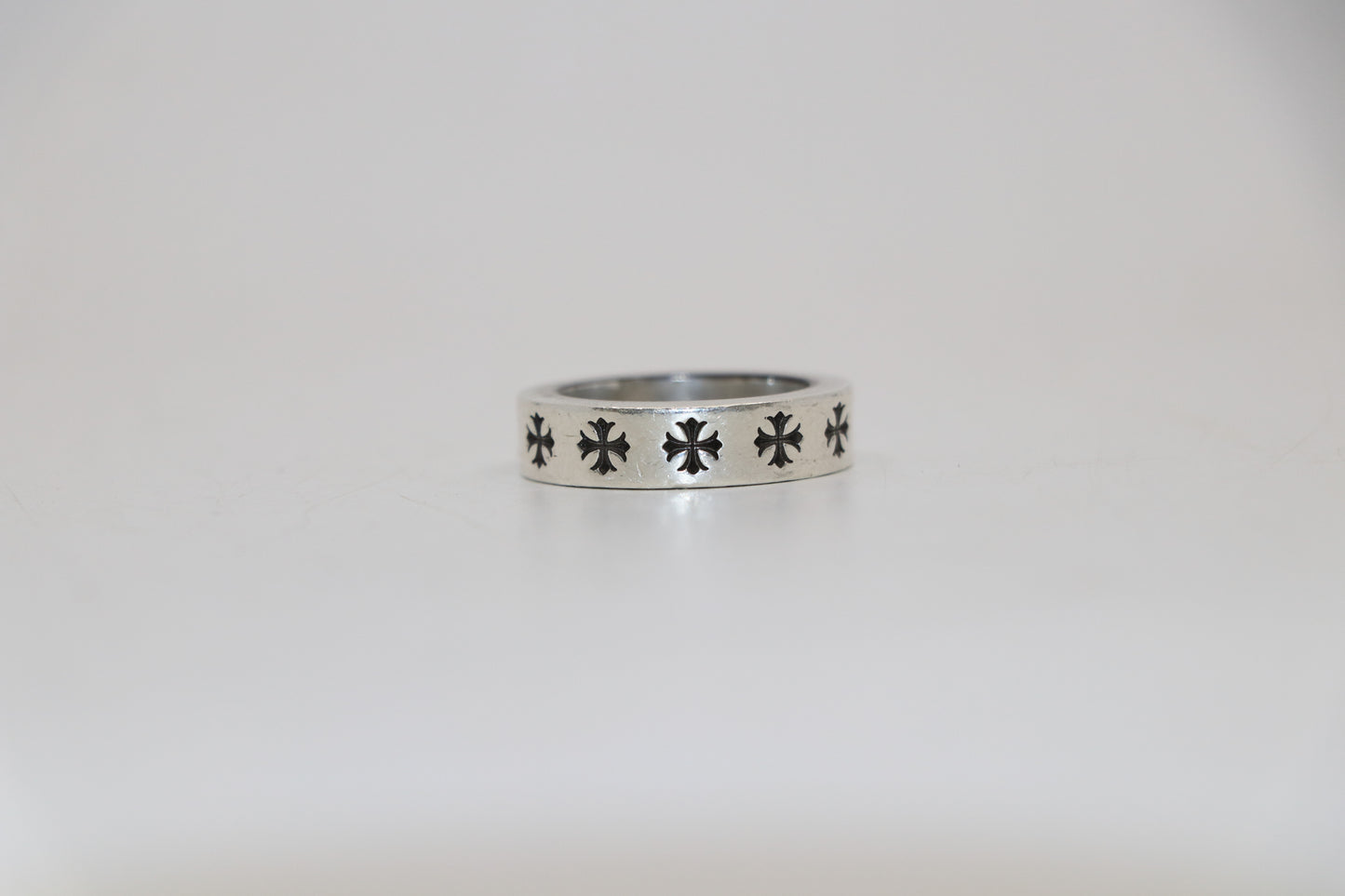 Chrome Hearts Forever 6MM Spacer Ring Size 8