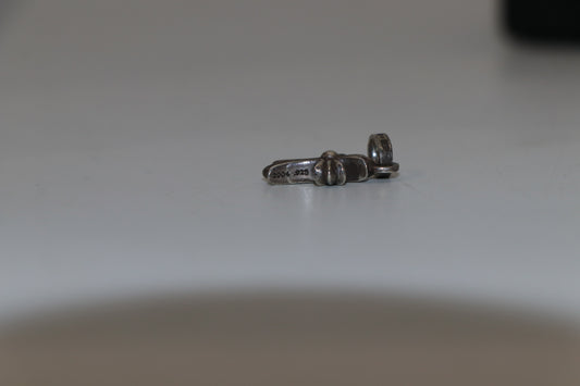 Chrome Hearts Pave Diamond Baby Fat Pendant