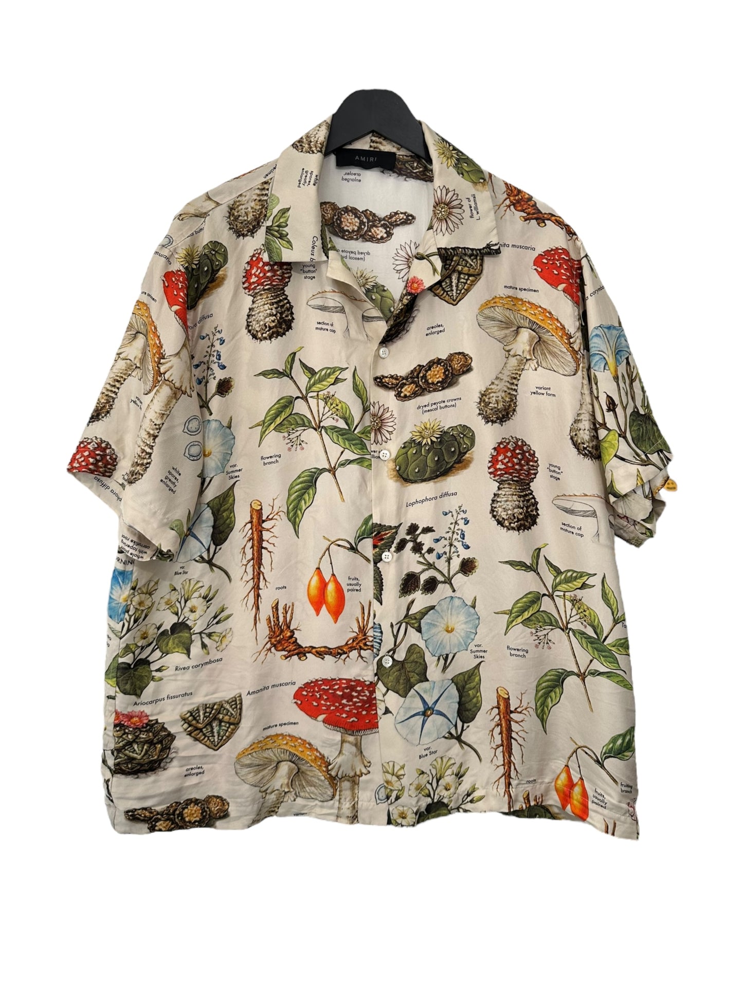 Amiri Psychedelic Silk T-shirt Size XXL
