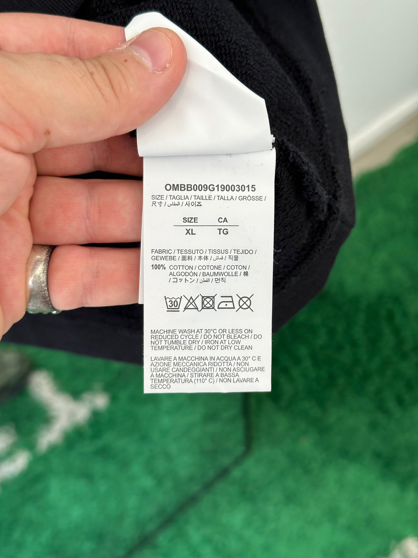 Off-White Caravaggio Hoodie Size XL